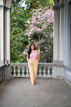 Load image into Gallery viewer, Wide Leg Trousers (Khaki)