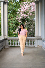 Load image into Gallery viewer, Wide Leg Trousers (Khaki)