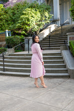 Load image into Gallery viewer, Sweet Serenade Pleated Midi Dress (Rose)