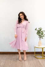 Load image into Gallery viewer, Sweet Serenade Pleated Midi Dress (Rose)