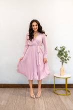 Load image into Gallery viewer, Sweet Serenade Pleated Midi Dress (Rose)