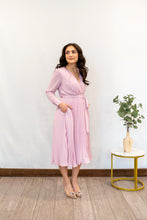 Load image into Gallery viewer, Sweet Serenade Pleated Midi Dress (Rose)
