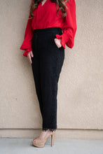 Load image into Gallery viewer, I Love Beeing with You Petite Lace Pants (Black)