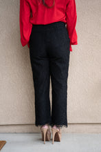 Load image into Gallery viewer, I Love Beeing with You Petite Lace Pants (Black)