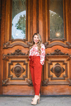 Load image into Gallery viewer, Bee Petite Trousers (Rust)