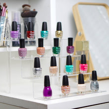 Load image into Gallery viewer, Jacnbee Acrylic Shelf Riser (Package of 2)