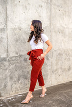 Load image into Gallery viewer, Bee Petite Trousers (Rust)