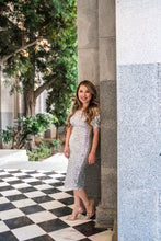 Load image into Gallery viewer, Dazzle in Sequins Petite Dress (Silver)