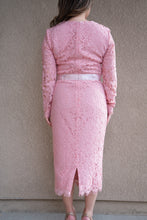Load image into Gallery viewer, In Love With You Pink Lace Dress