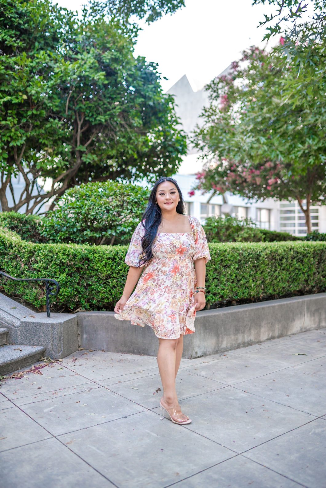 Twirl into Autumn Mini Dress