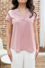 Load image into Gallery viewer, Simply Sophisticated Blouse (Dusty Pink)
