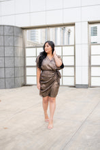 Load image into Gallery viewer, Dance the Night Away Metallic Mini Dress
