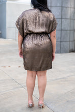 Load image into Gallery viewer, Dance the Night Away Metallic Mini Dress
