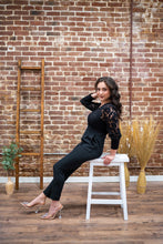 Load image into Gallery viewer, Black Lace Jumpsuit
