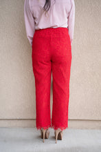 Load image into Gallery viewer, I Love Beeing with You Petite Lace Pants (Red)
